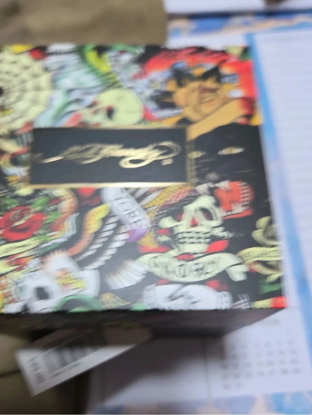 Ed Hardy Men’s Watch W/ Adjustable Green Band (New with Tag)